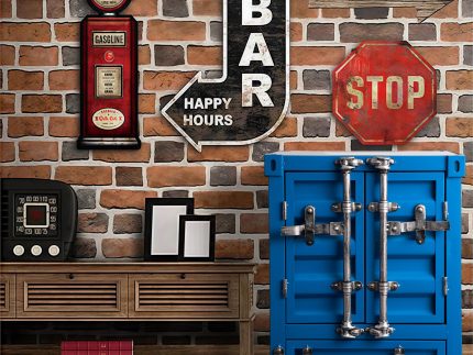 Container Storage Side Table - Large