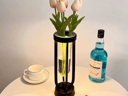 Glass Vase lamp