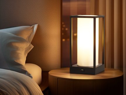 Hokkaido Table Lamp with Phone Charger