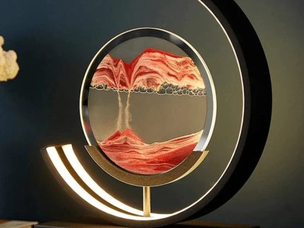 Moving Sand Sandscapes LED Table Lamp